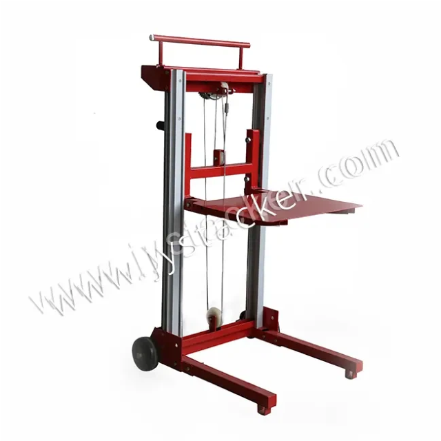 Comment fonctionne un ascenseur portable en aluminium ?